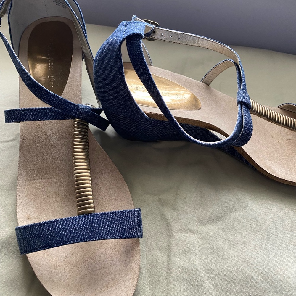 Size 11 denim sandals